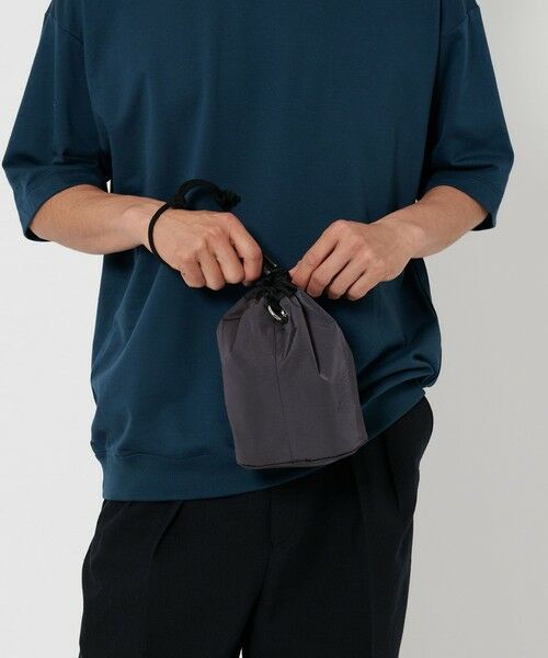 BEAUTY & YOUTH UNITED ARROWS/ビューティー&ユース ユナイテッドアローズ ライト ナイロン クロス パース DK. GRAY FREE BEAUTY & YOUTH UNITED ARROWS/ビューティー&ユース ユナイテッドアローズ ライト ナイロン クロス パース DK. GRAY FREE