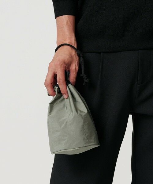 BEAUTY&YOUTH UNITED ARROWS / ビューティー&ユース ユナイテッドアローズ ハンドバッグ | ライト ナイロン クロス パース | 詳細18