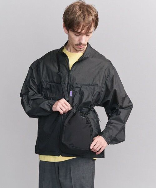 BEAUTY & YOUTH UNITED ARROWS/ビューティー&ユース ユナイテッドアローズ <STANDARD SUPPLY> チョーク ショルダーバッグ BLACK FREE BEAUTY & YOUTH UNITED ARROWS/ビューティー&ユース ユナイテッドアローズ <STANDARD SUPPLY> チョーク ショルダーバッグ BLACK FREE