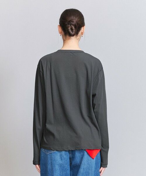 BEAUTY&YOUTH UNITED ARROWS / ビューティー&ユース ユナイテッドアローズ カットソー | コットン ルーズ ロングスリーブ Tシャツ | 詳細14