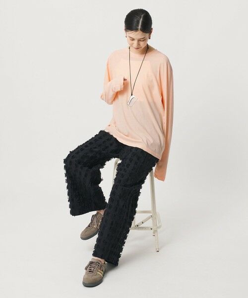 BEAUTY&YOUTH UNITED ARROWS / ビューティー&ユース ユナイテッドアローズ カットソー | コットン ルーズ ロングスリーブ Tシャツ | 詳細18