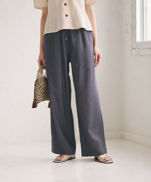 BEAUTY&YOUTH UNITED ARROWS / ビューティー&ユース ユナイテッドアローズ その他パンツ | ツイルパッチポケットイージーパンツ ウォッシャブル | 詳細9