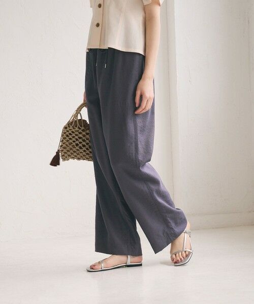 BEAUTY&YOUTH UNITED ARROWS / ビューティー&ユース ユナイテッドアローズ その他パンツ | ツイルパッチポケットイージーパンツ ウォッシャブル | 詳細9