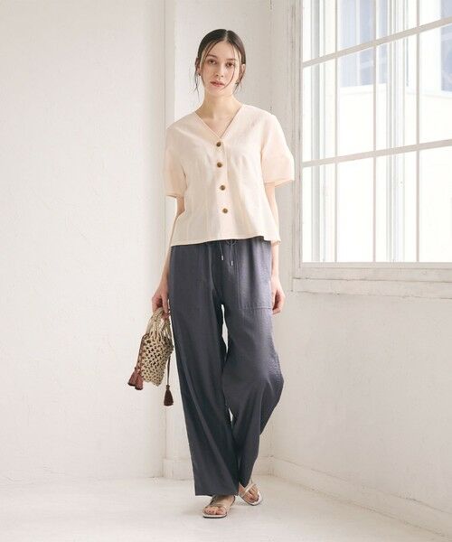 BEAUTY&YOUTH UNITED ARROWS / ビューティー&ユース ユナイテッドアローズ その他パンツ | ツイルパッチポケットイージーパンツ ウォッシャブル | 詳細12