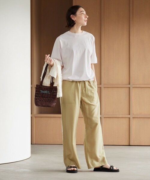 BEAUTY&YOUTH UNITED ARROWS / ビューティー&ユース ユナイテッドアローズ その他パンツ | ツイルパッチポケットイージーパンツ ウォッシャブル | 詳細14