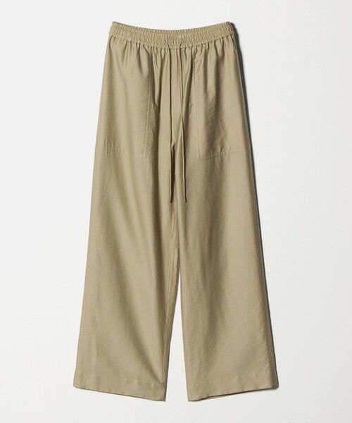 BEAUTY&YOUTH UNITED ARROWS / ビューティー&ユース ユナイテッドアローズ その他パンツ | ツイルパッチポケットイージーパンツ ウォッシャブル（BEIGE）