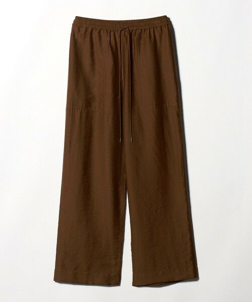 BEAUTY&YOUTH UNITED ARROWS / ビューティー&ユース ユナイテッドアローズ その他パンツ | ツイルパッチポケットイージーパンツ ウォッシャブル（MD.BROWN）