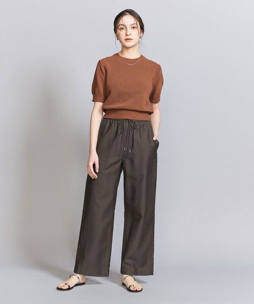 BEAUTY&YOUTH UNITED ARROWS / ビューティー&ユース ユナイテッドアローズ その他パンツ | ツイルパッチポケットイージーパンツ ウォッシャブル | 詳細14