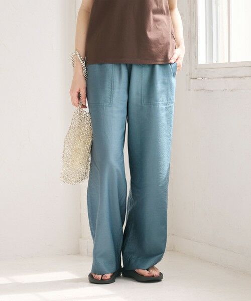 BEAUTY&YOUTH UNITED ARROWS / ビューティー&ユース ユナイテッドアローズ その他パンツ | ツイルパッチポケットイージーパンツ ウォッシャブル | 詳細20