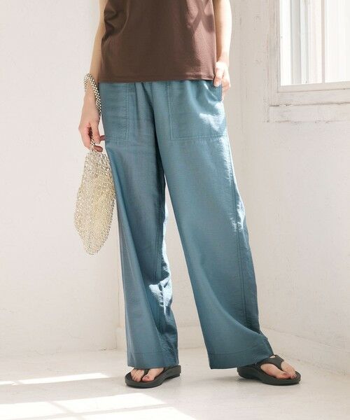 BEAUTY&YOUTH UNITED ARROWS / ビューティー&ユース ユナイテッドアローズ その他パンツ | ツイルパッチポケットイージーパンツ ウォッシャブル | 詳細21
