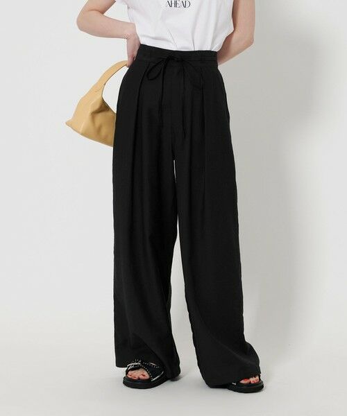 BEAUTY & YOUTH UNITED ARROWS/ビューティー&ユース ユナイテッドアローズ ツイル リボンベルト ワイドパンツ その他7 XS BEAUTY & YOUTH UNITED ARROWS/ビューティー&ユース ユナイテッドアローズ ツイル リボンベルト ワイドパンツ その他7 XS