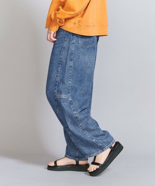 【新品】BEAUTY&YOUTH セルロースデニムカーブパンツCOBALT M BEAUTY＆YOUTH UNITED ARROWS ジーンズ デニム デニムパンツ