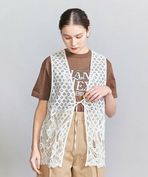 ミックスヤーン ニットベスト （ベスト）｜UNITED ARROWS