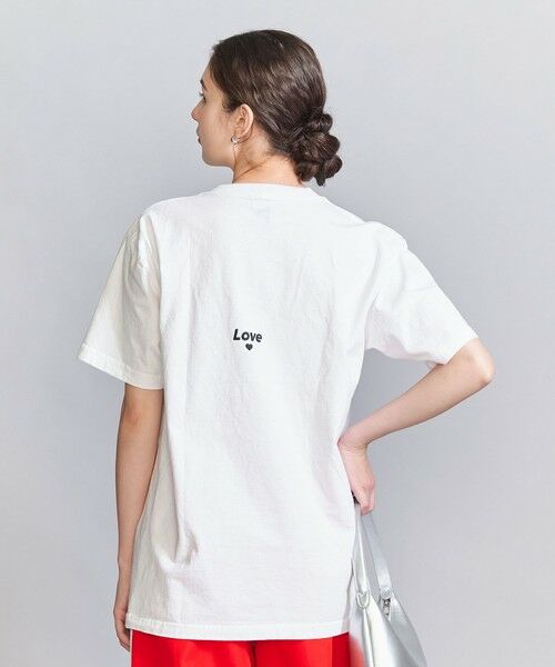 新品未使用 BEAUTY&YOUTH UNITED ARROWS Tシャツ セール】 ＜WORN FREE＞プリント Tシャツ （カットソー