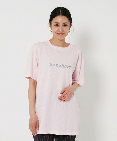BEAUTY & YOUTH UNITED ARROWS/ビューティー&ユース ユナイテッドアローズ 【別注】<FUNG>ベーシック プリント Tシャツ LT. PINK FREE BEAUTY & YOUTH UNITED ARROWS/ビューティー&ユース ユナイテッドアローズ 【別注】<FUNG>ベーシック プリント Tシャツ LT. PINK FREE