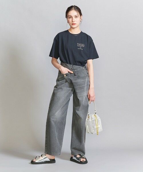 パリコレクション 別注】＜FUNG＞ベーシック プリント Tシャツ （カットソー ヘアアクセサリー