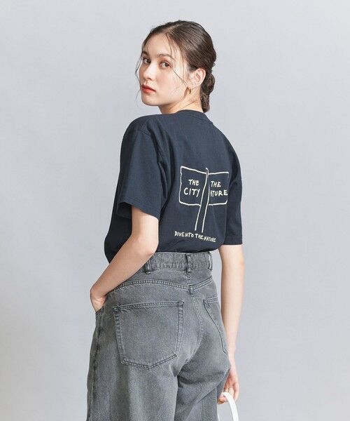 BEAUTY & YOUTH UNITED ARROWS/ビューティー&ユース ユナイテッドアローズ 【別注】<FUNG>ベーシック プリント Tシャツ NAVY FREE BEAUTY & YOUTH UNITED ARROWS/ビューティー&ユース ユナイテッドアローズ 【別注】<FUNG>ベーシック プリント Tシャツ NAVY FREE