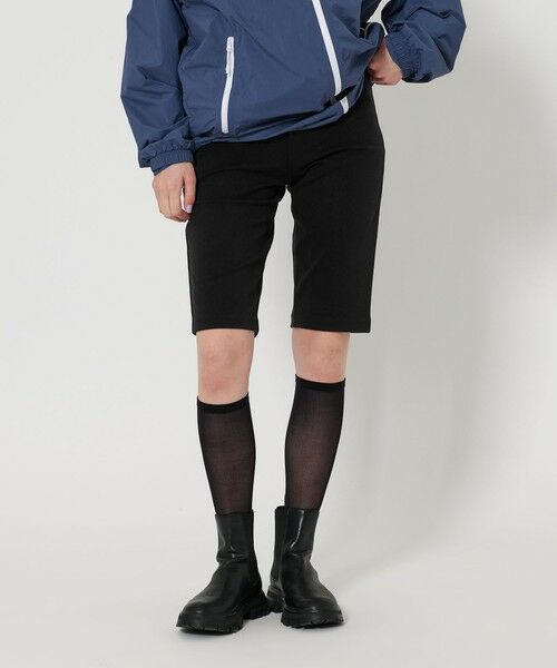 BEAUTY & YOUTH UNITED ARROWS/ビューティー&ユース ユナイテッドアローズ ミラノリブ バイカーショーツ BLACK FREE BEAUTY & YOUTH UNITED ARROWS/ビューティー&ユース ユナイテッドアローズ ミラノリブ バイカーショーツ BLACK FREE