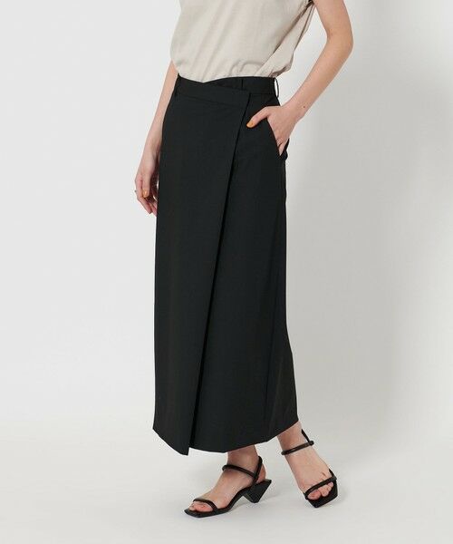 BEAUTY & YOUTH UNITED ARROWS/ビューティー&ユース ユナイテッドアローズ ラップ タイトスカート BLACK S BEAUTY & YOUTH UNITED ARROWS/ビューティー&ユース ユナイテッドアローズ ラップ タイトスカート BLACK S