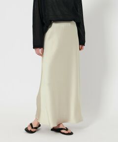 BEAUTY&YOUTH UNITED ARROWS / ビューティー&ユース ユナイテッドアローズ ロング・マキシ丈スカート | ポリエステルサテン マーメイドフレアスカート