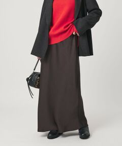 BEAUTY&YOUTH UNITED ARROWS / ビューティー&ユース ユナイテッドアローズ ロング・マキシ丈スカート | ポリエステルサテン マーメイドフレアスカート