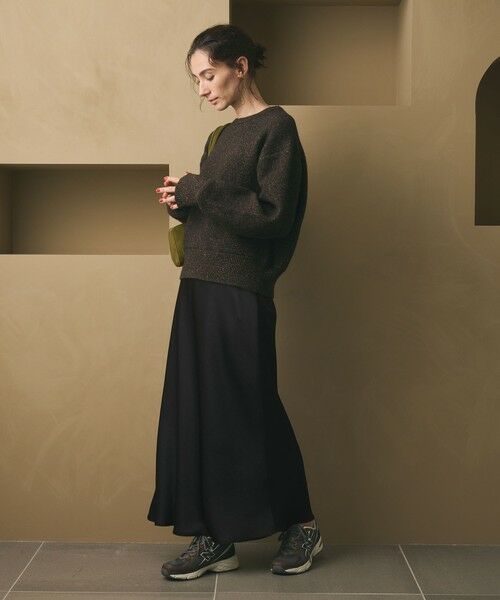 BEAUTY&YOUTH UNITED ARROWS / ビューティー&ユース ユナイテッドアローズ ロング・マキシ丈スカート | ポリエステルサテン マーメイドフレアスカート | 詳細10