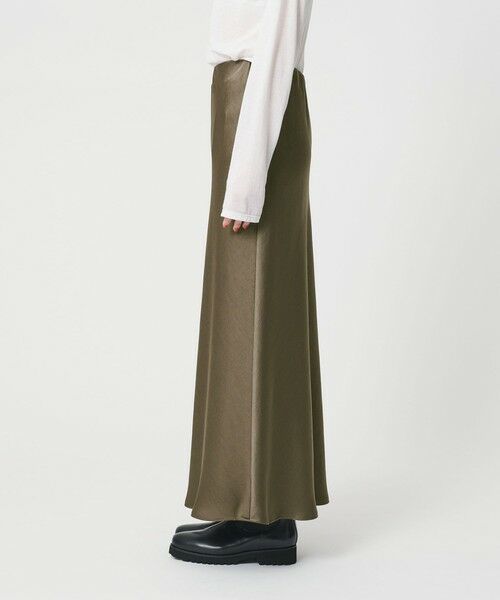 BEAUTY&YOUTH UNITED ARROWS / ビューティー&ユース ユナイテッドアローズ ロング・マキシ丈スカート | ポリエステルサテン マーメイドフレアスカート | 詳細26
