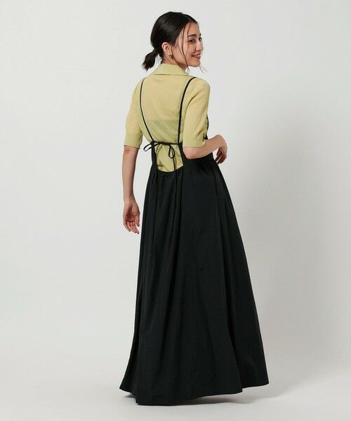 BEAUTY&YOUTH UNITED ARROWS / ビューティー&ユース ユナイテッドアローズ ロング・マキシ丈ワンピース | ナイロンコットン バックホール キャミワンピース -2WAY- | 詳細6
