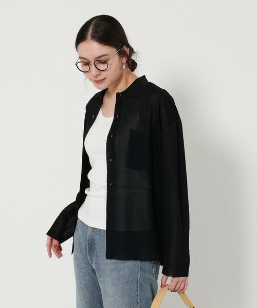BEAUTY & YOUTH UNITED ARROWS/ビューティー&ユース ユナイテッドアローズ アセテートナイロンミラノリブ シャツカーディガン -ウォッシャブル- その他9 FREE BEAUTY & YOUTH UNITED ARROWS/ビューティー&ユース ユナイテッドアローズ アセテートナイロンミラノリブ シャツカーディガン -ウォッシャブル- その他9 FREE
