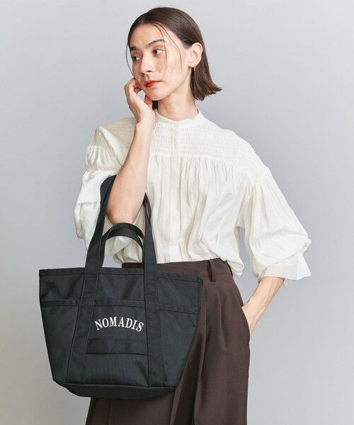 BEAUTY & YOUTH UNITED ARROWS/ビューティー&ユース ユナイテッドアローズ <NOMADIS>WEEKEND petit トートバッグ BLACK FREE BEAUTY & YOUTH UNITED ARROWS/ビューティー&ユース ユナイテッドアローズ <NOMADIS>WEEKEND petit トートバッグ BLACK FREE