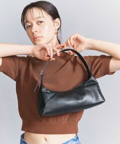 レザー ジップ ショルダーバッグ -2WAY- （ショルダーバッグ