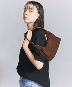 BEAUTY&YOUTH UNITED ARROWS / ビューティー&ユース ユナイテッドアローズ ショルダーバッグ | スエード スクエア ショルダーバッグ