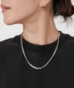 BEAUTY&YOUTH UNITED ARROWS / ビューティー&ユース ユナイテッドアローズ ネックレス・ペンダント・チョーカー | ＜Native SilverStreams＞シルバー 5連 ネックレス