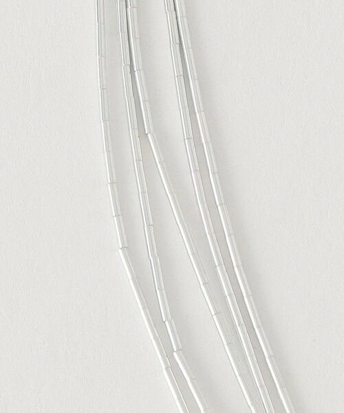 BEAUTY&YOUTH UNITED ARROWS / ビューティー&ユース ユナイテッドアローズ ネックレス・ペンダント・チョーカー | ＜Native SilverStreams＞シルバー 5連 ネックレス | 詳細3