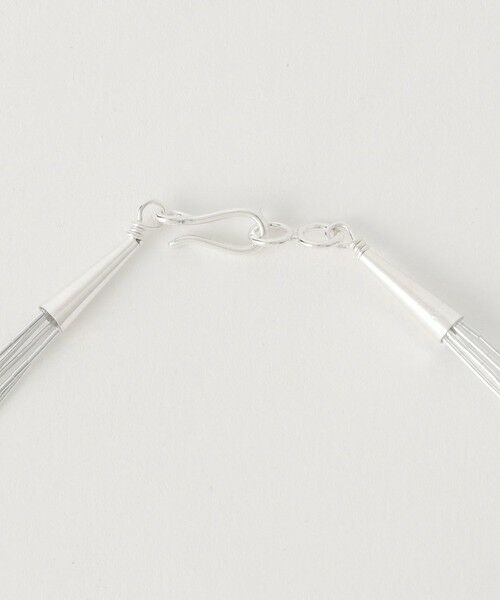 BEAUTY&YOUTH UNITED ARROWS / ビューティー&ユース ユナイテッドアローズ ネックレス・ペンダント・チョーカー | ＜Native SilverStreams＞シルバー 5連 ネックレス | 詳細4