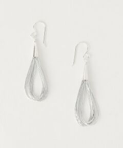 BEAUTY&YOUTH UNITED ARROWS / ビューティー&ユース ユナイテッドアローズ ピアス・イヤリング | ＜Native SilverStreams＞シルバー 10連 ピアス