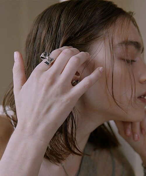 BEAUTY&YOUTH UNITED ARROWS / ビューティー&ユース ユナイテッドアローズ リング | ＜Third Movement＞リボン リング | 詳細1