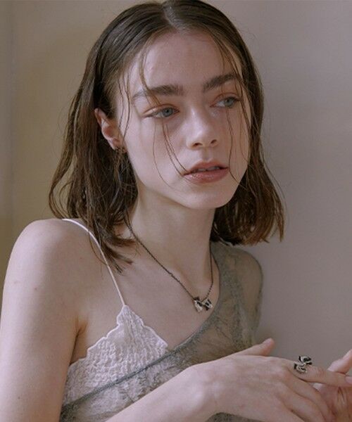 BEAUTY&YOUTH UNITED ARROWS / ビューティー&ユース ユナイテッドアローズ ネックレス・ペンダント・チョーカー | ＜Third Movement＞リボン ネックレス | 詳細2