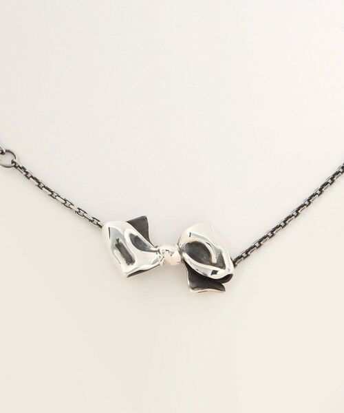 BEAUTY&YOUTH UNITED ARROWS / ビューティー&ユース ユナイテッドアローズ ネックレス・ペンダント・チョーカー | ＜Third Movement＞リボン ネックレス | 詳細3