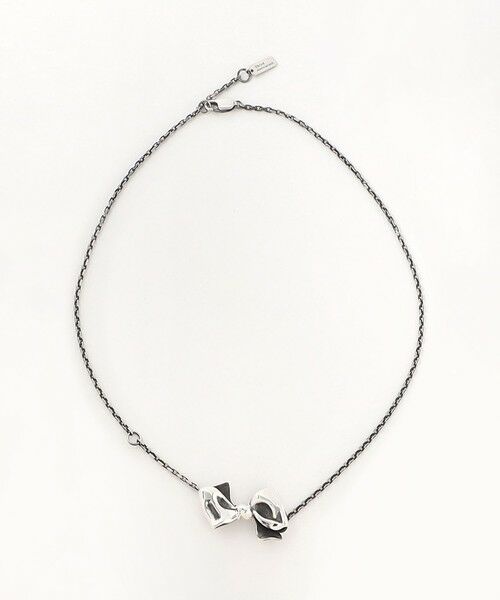 BEAUTY&YOUTH UNITED ARROWS / ビューティー&ユース ユナイテッドアローズ ネックレス・ペンダント・チョーカー | ＜Third Movement＞リボン ネックレス | 詳細4