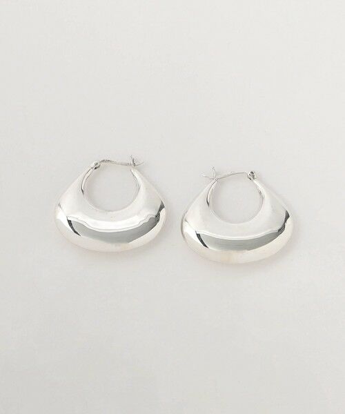 BEAUTY&YOUTH UNITED ARROWS / ビューティー&ユース ユナイテッドアローズ ピアス・イヤリング | ＜JAMIRAY＞シルバー チャンキー フープピアス | 詳細2