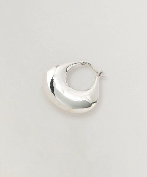 BEAUTY&YOUTH UNITED ARROWS / ビューティー&ユース ユナイテッドアローズ ピアス・イヤリング | ＜JAMIRAY＞シルバー チャンキー フープピアス | 詳細3