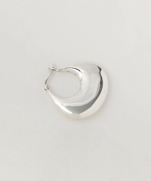 BEAUTY&YOUTH UNITED ARROWS / ビューティー&ユース ユナイテッドアローズ ピアス・イヤリング | ＜JAMIRAY＞シルバー チャンキー フープピアス | 詳細4