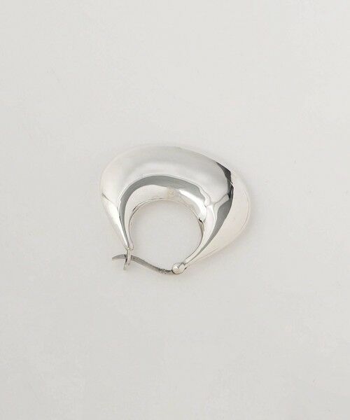 BEAUTY&YOUTH UNITED ARROWS / ビューティー&ユース ユナイテッドアローズ ピアス・イヤリング | ＜JAMIRAY＞シルバー チャンキー フープピアス | 詳細5