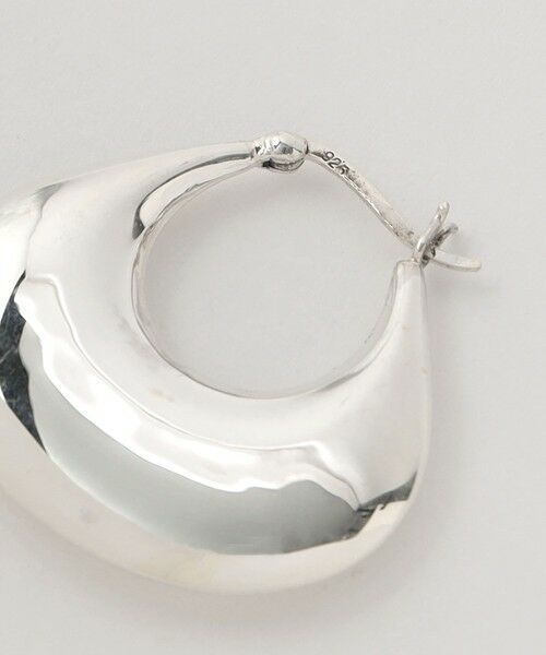 BEAUTY&YOUTH UNITED ARROWS / ビューティー&ユース ユナイテッドアローズ ピアス・イヤリング | ＜JAMIRAY＞シルバー チャンキー フープピアス | 詳細6