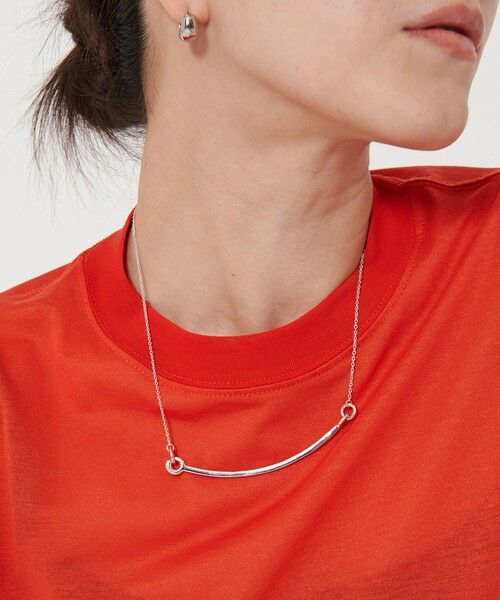 BEAUTY & YOUTH UNITED ARROWS/ビューティー&ユース ユナイテッドアローズ <JAMIRAY>Moon stick ネックレス SILVER FREE BEAUTY & YOUTH UNITED ARROWS/ビューティー&ユース ユナイテッドアローズ <JAMIRAY>Moon stick ネックレス SILVER FREE