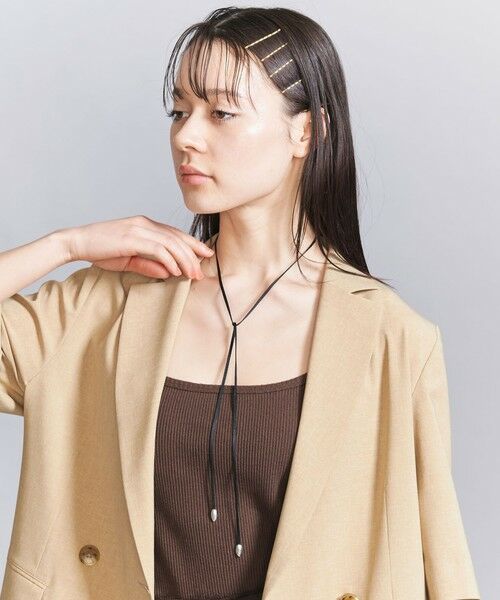 BEAUTY&YOUTH UNITED ARROWS / ビューティー&ユース ユナイテッドアローズ ネックレス・ペンダント・チョーカー | ＜JAMIRAY＞Nuts シルクコード ネックレス | 詳細1