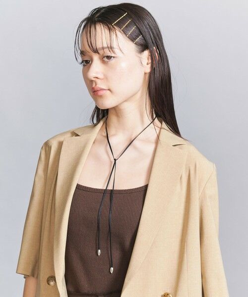 BEAUTY&YOUTH UNITED ARROWS / ビューティー&ユース ユナイテッドアローズ ネックレス・ペンダント・チョーカー | ＜JAMIRAY＞Nuts シルクコード ネックレス | 詳細2