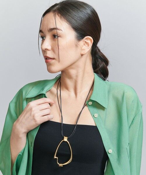 BEAUTY&YOUTH UNITED ARROWS / ビューティー&ユース ユナイテッドアローズ ネックレス・ペンダント・チョーカー | ＜LAPUIS＞Nuance Coil ネックレス | 詳細2