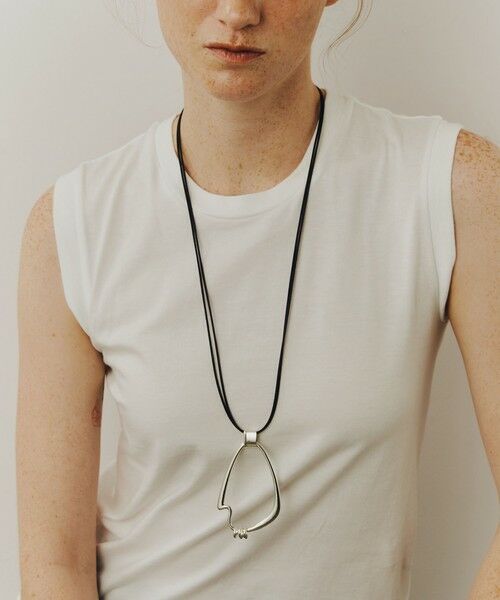 BEAUTY & YOUTH UNITED ARROWS/ビューティー&ユース ユナイテッドアローズ <LAPUIS>Nuance Coil ネックレス SILVER FREE BEAUTY & YOUTH UNITED ARROWS/ビューティー&ユース ユナイテッドアローズ <LAPUIS>Nuance Coil ネックレス SILVER FREE